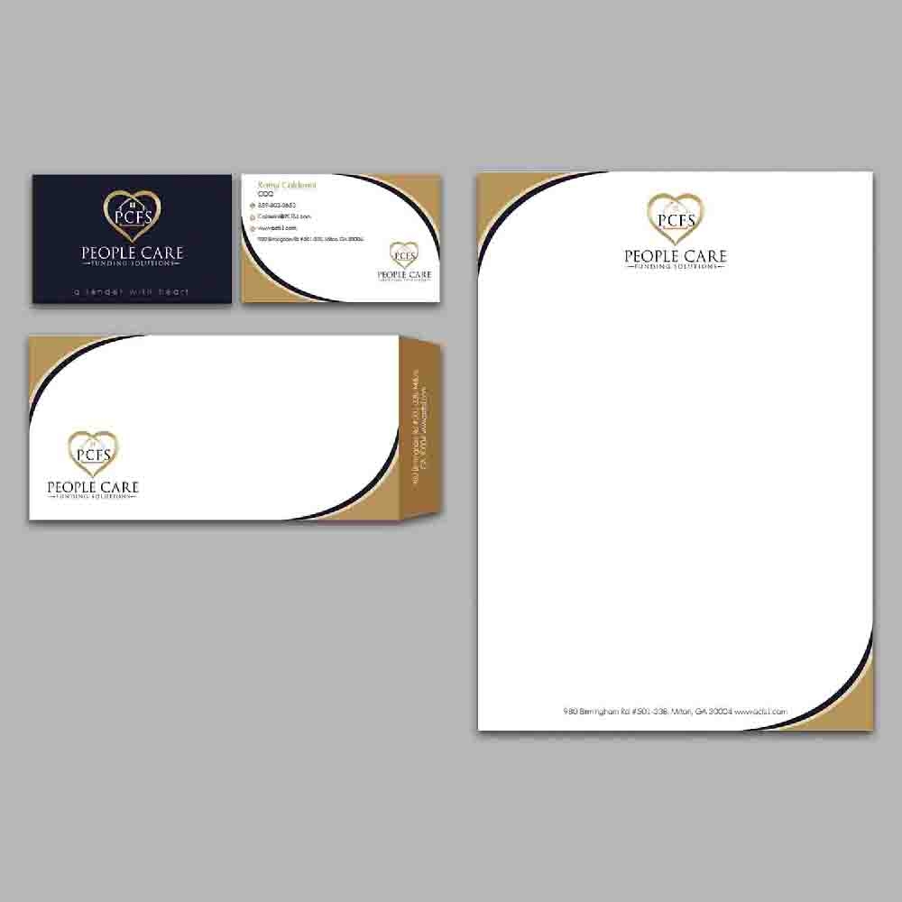 People Care Funding Solutions, LLC DBA PCFS logo design by adwebicon