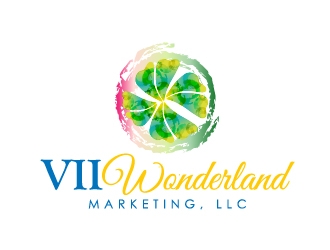 VII Wonderland Marketing, LLC logo design by Marianne