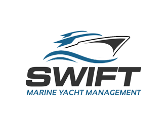 Swift Marine Yacht Management logo design by kunejo