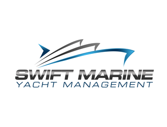 Swift Marine Yacht Management logo design by kunejo