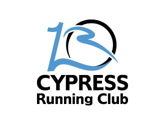 Cypress Running Club logo design by Anizonestudio