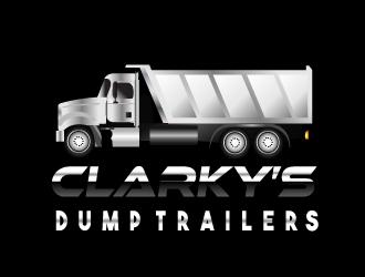 Clarky’s Dump Trailers (CDT) or CDT Rentals  logo design by samuraiXcreations