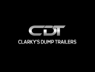 Clarky’s Dump Trailers (CDT) or CDT Rentals  logo design by rosy313