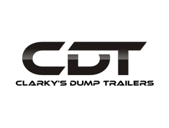 Clarky’s Dump Trailers (CDT) or CDT Rentals  logo design by sheilavalencia
