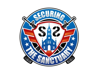 Securing The Sanctuary logo design by DreamLogoDesign