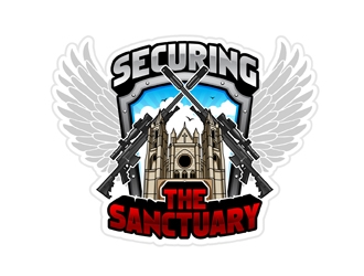 Securing The Sanctuary logo design by DreamLogoDesign