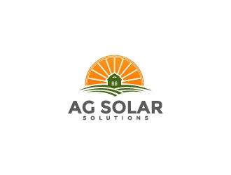 AG Solar Solutions logo design by Alphaceph
