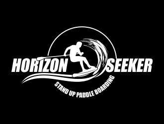 Horizon Seeker Stand Up Paddle Boarding (Horizon Seeker SUP) logo design by beejo