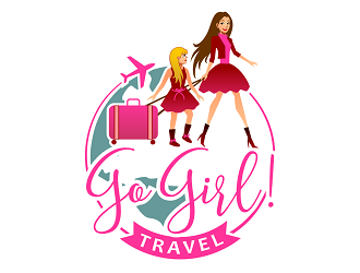 Go Girl Travel logo design by haze
