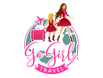 Go Girl Travel logo design by haze