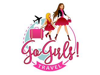 Go Girl Travel logo design by haze