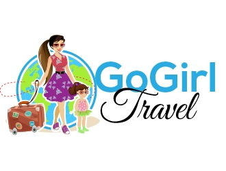 Go Girl Travel logo design by avatar