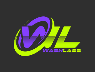 WashLabs logo design by qqdesigns