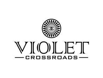 Violet Crossroads logo design by naldart