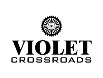 Violet Crossroads logo design by naldart