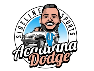 sideline sports logo design by DreamLogoDesign