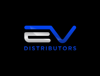 EV Distributors  logo design by ammad