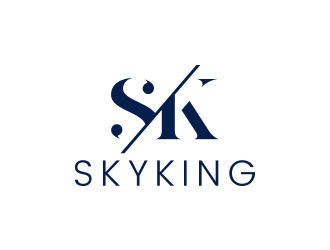 SKYKING  logo design by lexipej