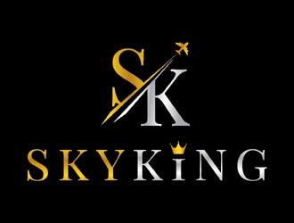 SKYKING  logo design by MAXR