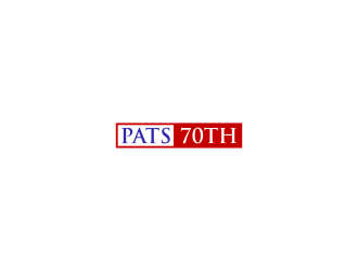 Pats 70th logo design by haidar