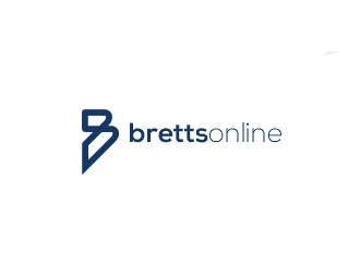 Bretts Online logo design by rahmatillah11