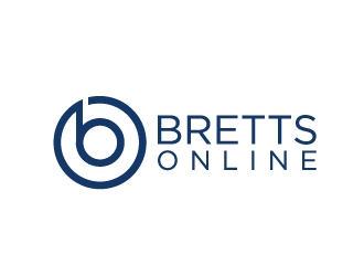 Bretts Online logo design by my!dea