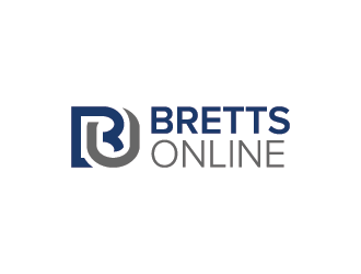 Bretts Online logo design by mhala