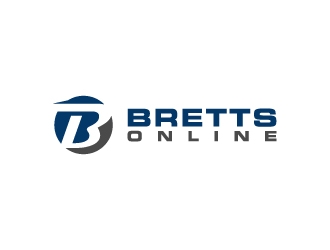 Bretts Online logo design by labo