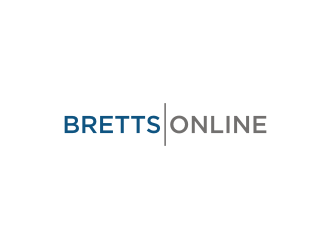 Bretts Online logo design by rief