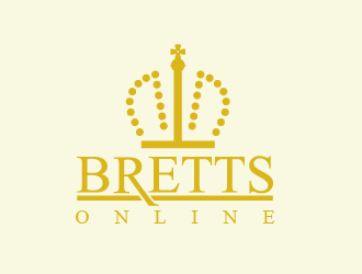 Bretts Online logo design by czars