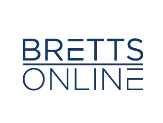 Bretts Online logo design by my!dea
