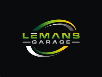 Lemans Garage logo design by Artomoro