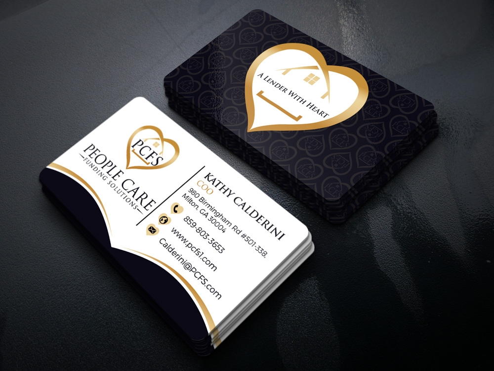 People Care Funding Solutions, LLC DBA PCFS logo design by Gelotine