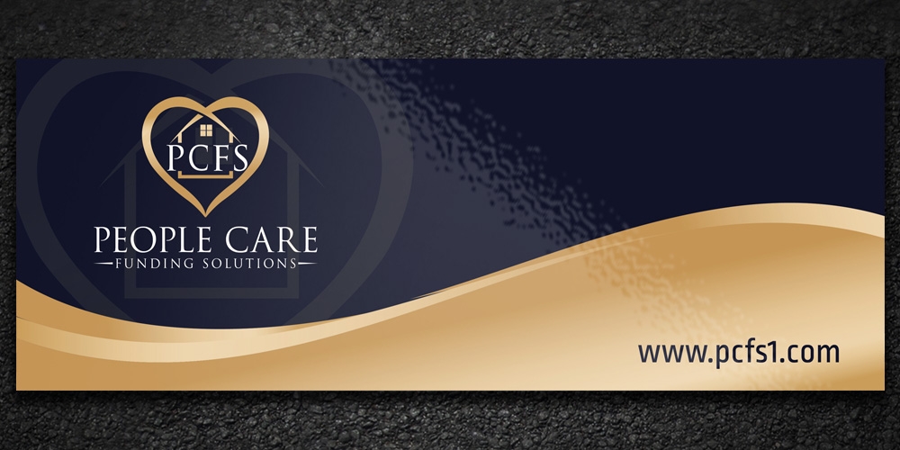 People Care Funding Solutions, LLC DBA PCFS logo design by Boomstudioz