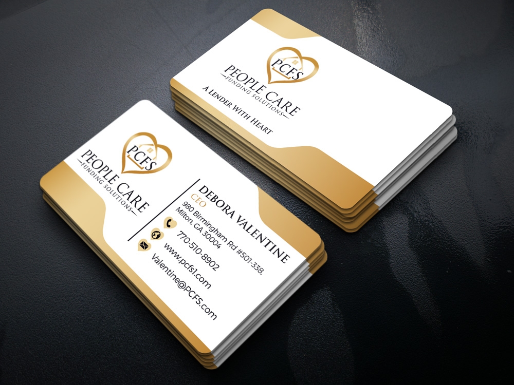 People Care Funding Solutions, LLC DBA PCFS logo design by Gelotine