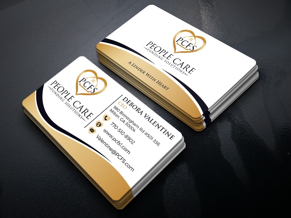 People Care Funding Solutions, LLC DBA PCFS logo design by Gelotine
