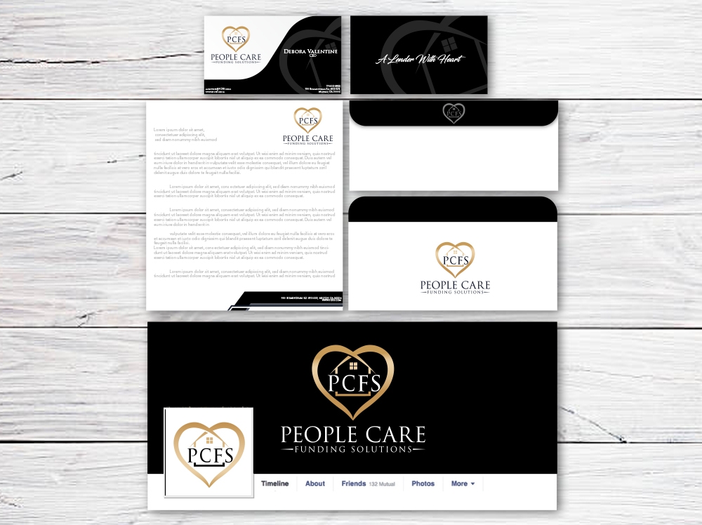 People Care Funding Solutions, LLC DBA PCFS logo design by MarkindDesign