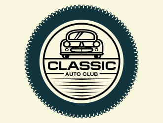 Classic Auto Club logo design by AisRafa