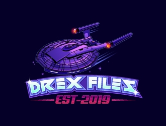 Drex Files logo design by Aelius