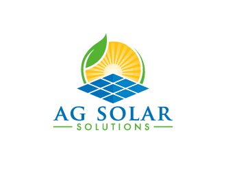AG Solar Solutions logo design by pencilhand