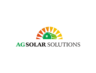 AG Solar Solutions logo design by logolady