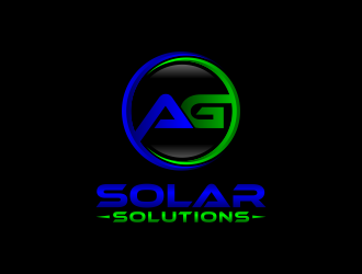 AG Solar Solutions logo design by ubai popi