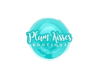 Plum Kisses logo design by samuraiXcreations