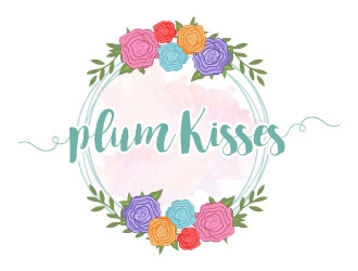 Plum Kisses logo design by J0s3Ph