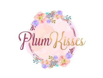 Plum Kisses logo design by jaize