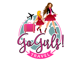 Go Girl Travel logo design by haze