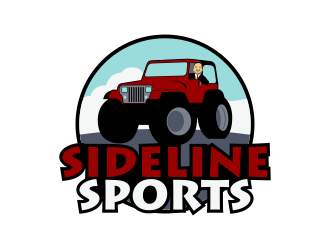 sideline sports logo design by Kruger