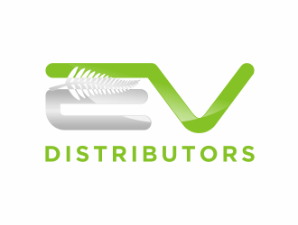 EV Distributors  logo design by ammad