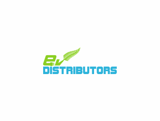 EV Distributors  logo design by Dianasari