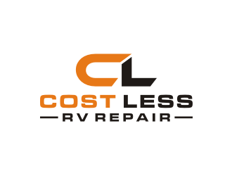 Cost Less RV Repair logo design by Artomoro
